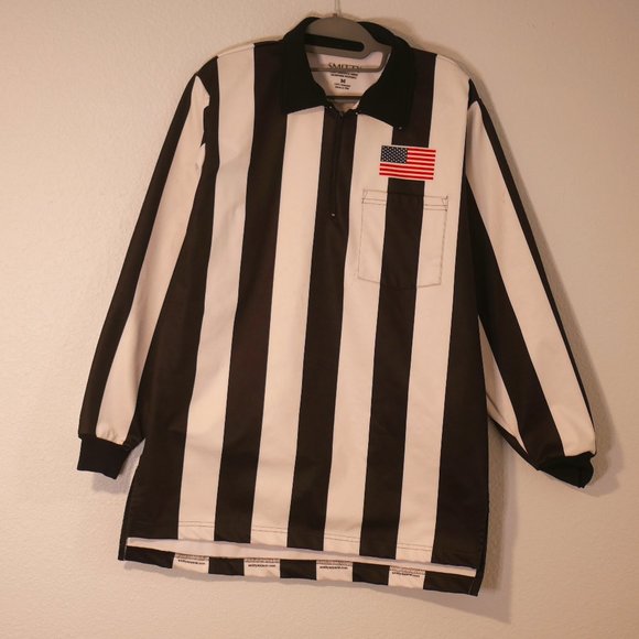 Smitty Performance MESH Long Sleeve Size Medium Made in USA US Logo Pocket - Picture 1 of 10